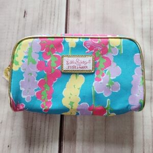 Lilly Pulitzer X Estée Lauder Floral Makeup Bag